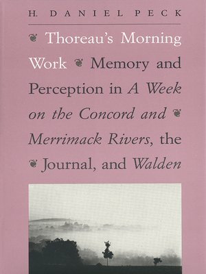 cover image of Thoreau's Morning Work